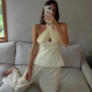 COPY - Tae Park Sculpted Halter Top